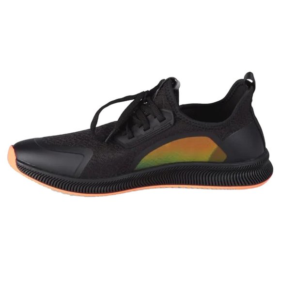 NEW $185 French Connection FCUK Duke Sneakers!  Black  Fabric Upper  FC7149L